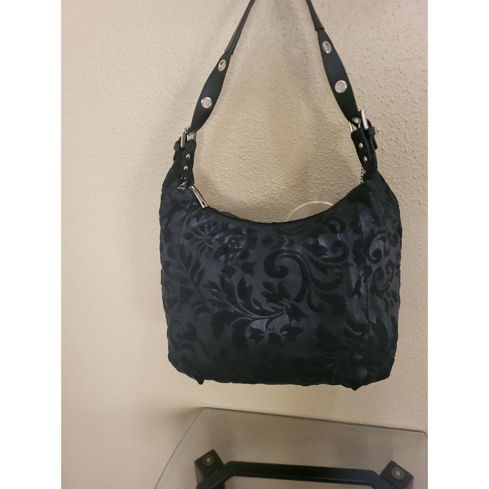 Borse In Pelle Black Shoulder Leather Handbag.Size XL.cond is Very Good.